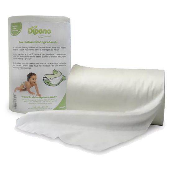 Bioliner 100% Bambu com 100 Forrinhos Biodegradáveis