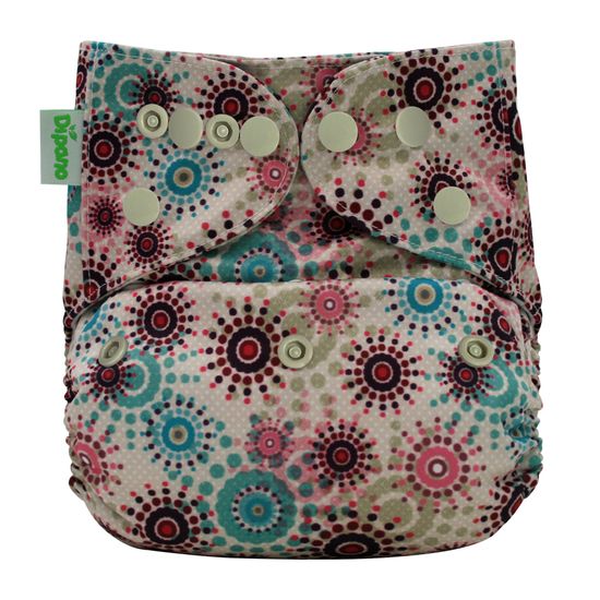 Capa de Fralda Ecológica de Pano em Mesh Vintage Outlet